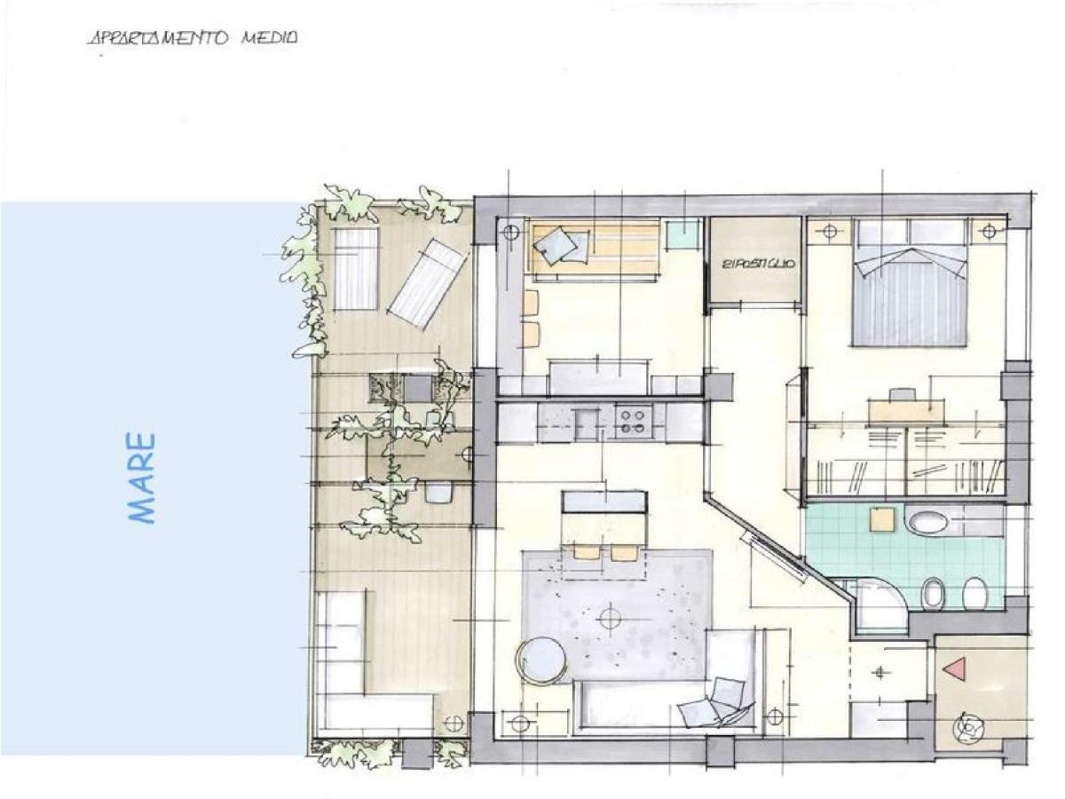 Casa Vacanze Lungomare Porto Torres Ngoại thất bức ảnh